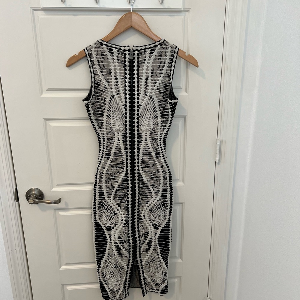 Herve Leger mini dress.